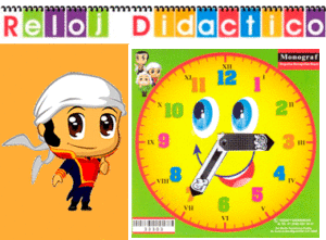 reloj Reloj Didáctico