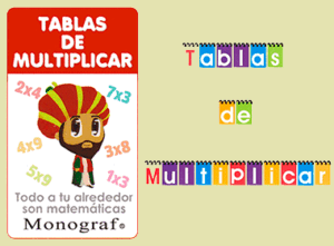 tablas-de-multiplicar Tablas de Multiplicar Monograf